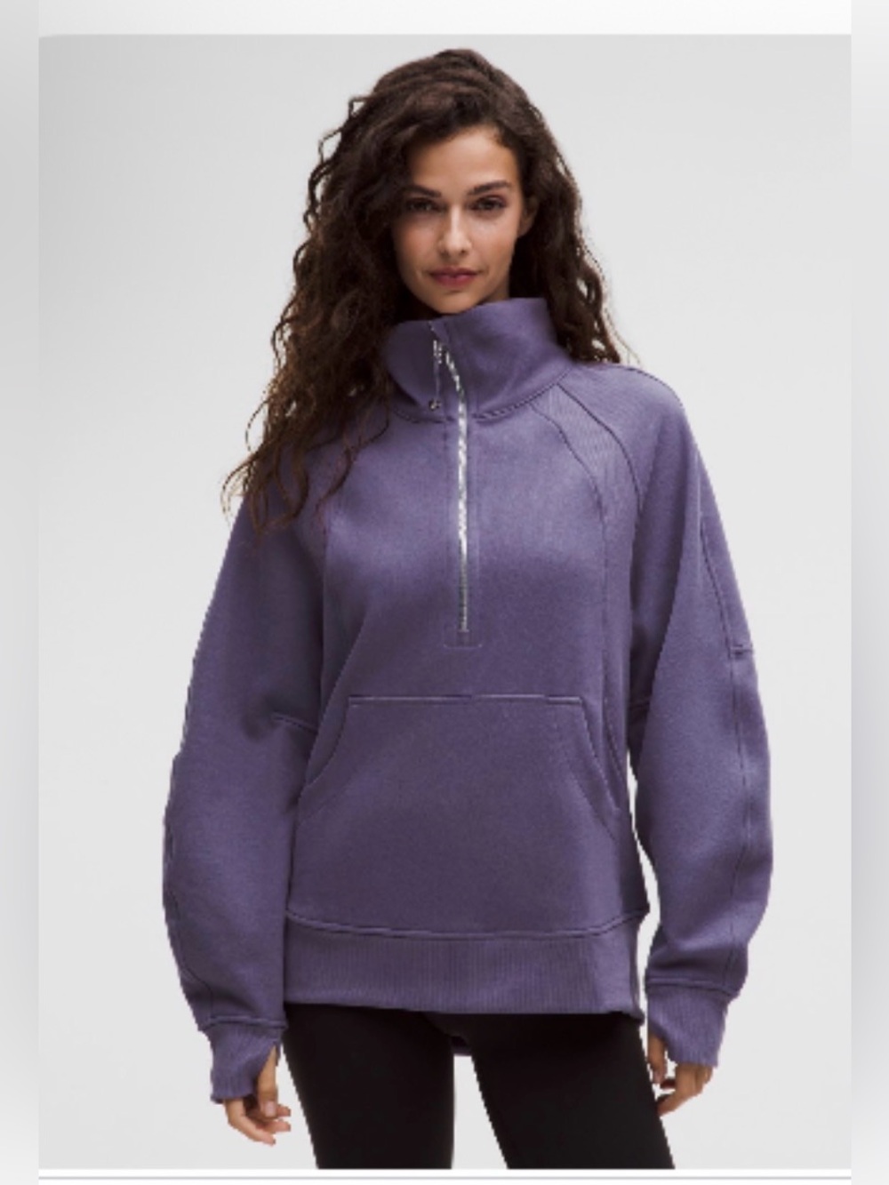 ✨NWT✨Lululemon: Scuba Oversized Funnel Neck Half Zip- Size XL/XXL